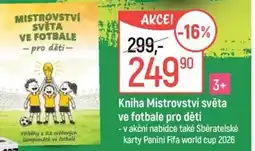 Globus Kniha Mistrovství světa ve fotbale pro děti nabídka