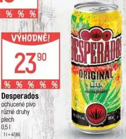 Globus Desperados ochucené pivo nabídka