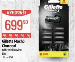 Globus Gillette Mach3 Charcoal nabídka