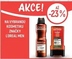 Globus Na vybranou kosmetiku značky l'oreal men nabídka