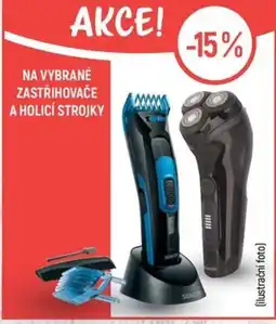 Globus Na vybrané zastřihovače a holicí strojky nabídka