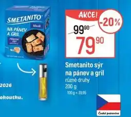 Globus Smetanito sýr na pánev a gril nabídka