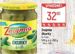 Globus Znojmia Okurky 5-7 cm nabídka
