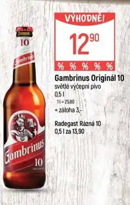 Globus Gambrinus Originál 10 nabídka