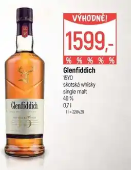 Globus Glenfiddich 15YO nabídka
