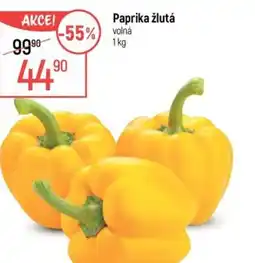 Globus Paprika žlutá volná nabídka