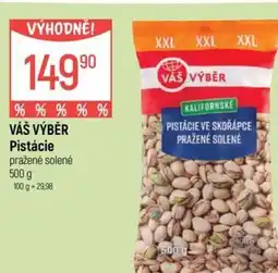 Globus VÁŠ VÝBĚR Pistácie nabídka