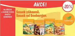 Globus Na ořechy a sušené ovoce značky seeberger nabídka