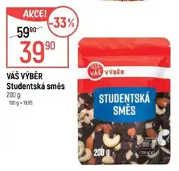 Globus VÁŠ VÝBĚR Studentská směs nabídka