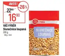 Globus VÁŠ VÝBĚR Slunečnice loupaná nabídka