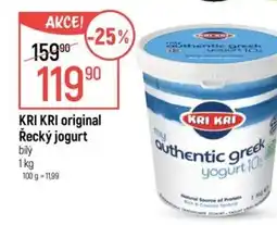 Globus KRI KRI original Řecký jogurt nabídka