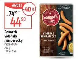 Globus Ponnath Vídeňské minipárečky nabídka
