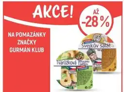 Globus Na pomazánky značky gurmán klub nabídka