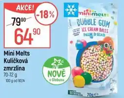 Globus Mini Melts Kuličková zmrzlina nabídka