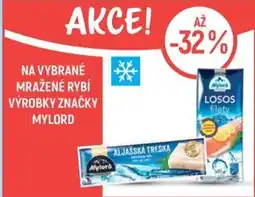 Globus Na vybrané mražené rybí výrobky značky mylord nabídka
