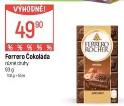 Globus Ferrero Čokoláda nabídka