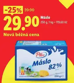 Lidl Máslo Pilos nabídka