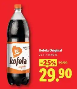 Lidl Kofola Original nabídka