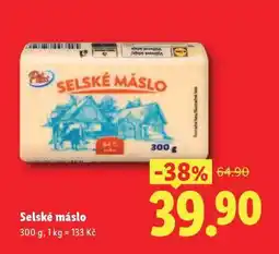 Lidl SELSKÉ MÁSLO nabídka