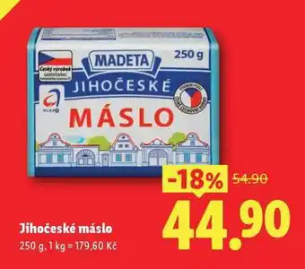Jihočeské máslo