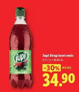Lidl Jupí Sirup lesní směs nabídka
