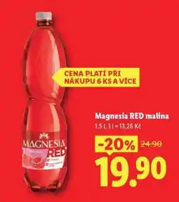 Lidl MAGNESIA RED MALINA nabídka