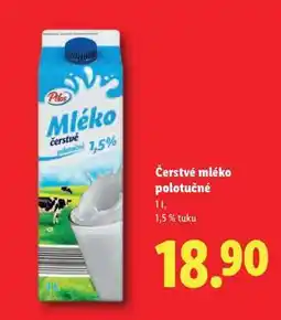 Lidl Čerstvé mléko polotučné nabídka
