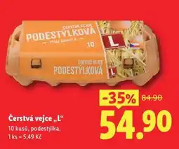 Lidl Čerstvá vejce L nabídka