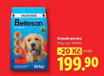 Lidl Granule pro psy nabídka