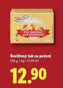 Lidl Rostlinný tuk na pečení nabídka