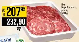 Jip Ibis Napoli salám plátky 500 g nabídka
