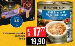 Jip Zeleninová polévka podzimní nabídka