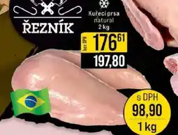 Jip Kuřecí prsa natural 2 kg nabídka