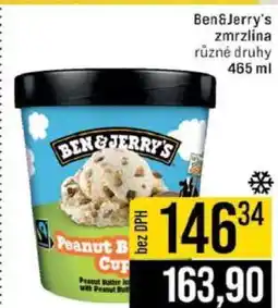 Jip Ben & Jerry’s Zmrzlina nabídka