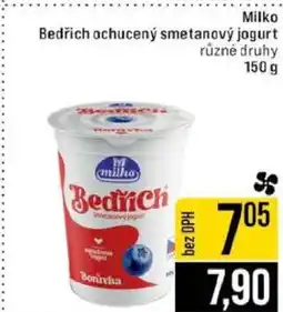 Jip Milko Bedřich ochucený smetanový jogurt nabídka