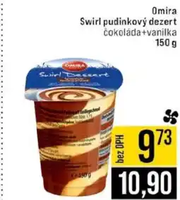 Jip Omira Swirl pudinkový dezert nabídka