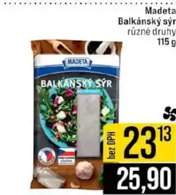 Jip Madeta Balkánský sýr nabídka