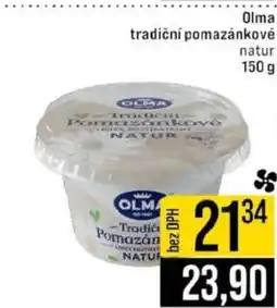 Jip Olma Tradiční pomazánkové natur nabídka