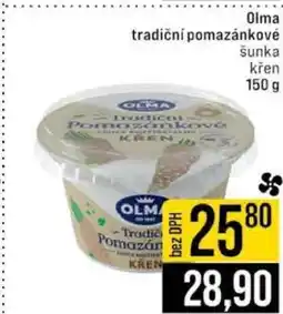 Jip Olma tradiční pomazánkové šunka křen 150 g nabídka