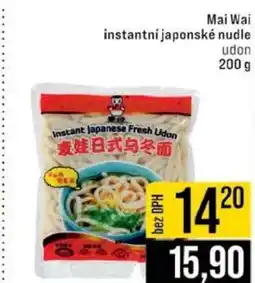 Jip Mai Wai instantní japonské nudle udon nabídka