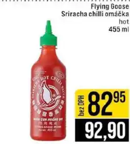 Jip Flying Goose Sriracha chilli omáčka nabídka