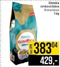 Jip Gimoka zrnková káva Armonioso nabídka