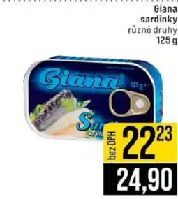Jip Giana Sardinky nabídka