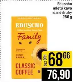Jip Eduscho Mletá káva nabídka
