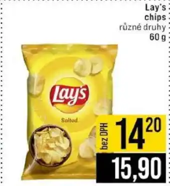 Jip Lay’s chips nabídka