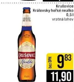 Jip Krušovice Královsky hořké nealko nabídka