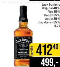Jip Jack Daniel‘s nabídka
