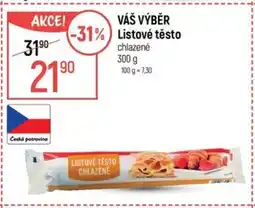 Globus VÁŠ VÝBĚR Listové těsto nabídka