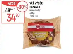 Globus VÁŠ VÝBĚR Bábovka nabídka