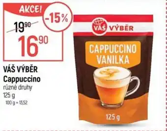 Globus VÁŠ VÝBĚR Cappuccino nabídka